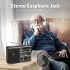 Jazmm AM FM Portable Radio Battery Operated Radio by 4X