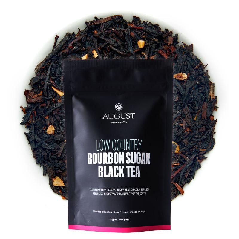 August Uncommon tea Low Country - Bourbon Sugar Black Tea