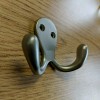 National Mfg. Company Satin Nickel Angry Octopus Double Robe Hook