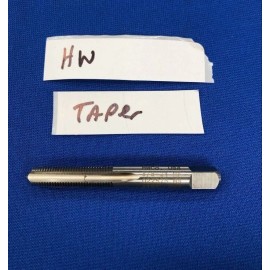Hanson Whitney 3/8" - 24 NF  Hanson Whitney Tap TAPER Tap High Speed Steel  USA 4 Flute