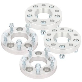 SCITOO 4Pcs Wheel Spacers 1 inch 5x4.5 Bore 70.5mm Studs 1/2 5 Lug Wheel Spacers Adapters Fit for for Ford Explorer for Ford for Mustang for Ford Edge for Ford Ranger for Ford Bronco for Ford