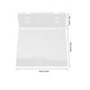 3PCS Clear Acrylic Display Rack Wall Mounted Floating Shelf for