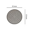 BDHI 1pc 0.8mm 51mm Espresso Puck Screen Metal Coffee Filter