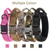 Adjustable Dog Collar with Control Handle, Tactical Collar Nylon, Dog