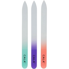 CALA - juego lima de uñas de cristal, 3 piezas
