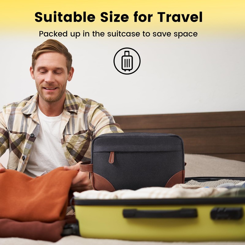 Vorspack Large Travel Toiletry Bag - Hanging Toiletry Bag for