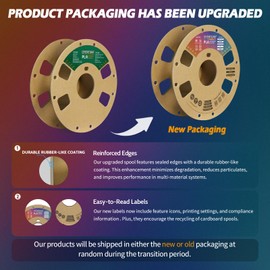 OVERTURE PLA Filament 1.75mm PLA 3D Printer Filament, 1kg Cardboard Spool (2.2lbs), Dimensional Accuracy +/- 0.02mm, Fit Most FDM Printer (Orange)