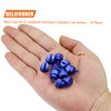 HELIFOUNER 20 Pieces 6-32 Thread, Blue Color Anodized Aluminum Computer