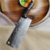 Kakamono Meat Cleaver Vegetable and Butcher Knife, Handmade Forged High