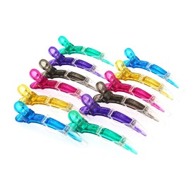 Speed mao Colorful Hair Clips Alligator Clips Barrette Set of 12