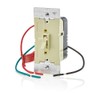 Leviton TSF01-10I Toggle Slide Fan Speed Control, 1.5 A-120VAC @