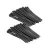 AGT Cable Strap: Set of 200 Resealable Cable Ties, 250