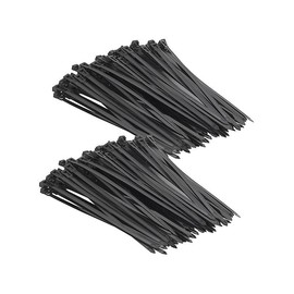 AGT Cable Strap: Set of 200 Resealable Cable Ties, 250 x 7.6 mm (Cable Holder)