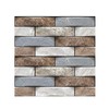 10-Sheet Peel and Stick Tile Backsplash Thicker Design Marble Tiles