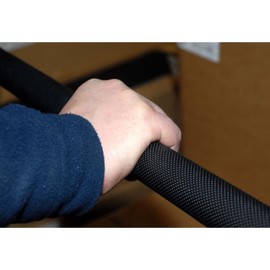 FindTape Handrail Grip Tape – 4 in x 10 ft Anti Slip Grip Tape Roll, Non Slip Adhesive for Handrails, Stair Rails, Deck Rails, and More Indoor & Outdoor Applications (Black, 4 in x 10 ft)