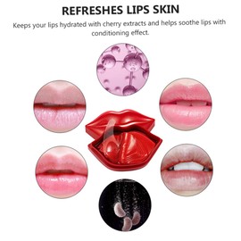 Vaguelly 60pcs Lip Masks Set Allantoin Moisturizing Lip Care Patches for Hydration Nourishment Repair Moisturizer Treatments for Dry