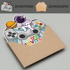 WKGDQSSS Retro Arcade Birthday Invitations for Boys Age 6-12 20