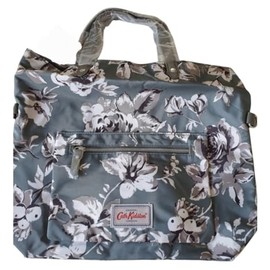 Cath Kidston Khaki Etched Floral Reversible Crossbody Bag Handbag