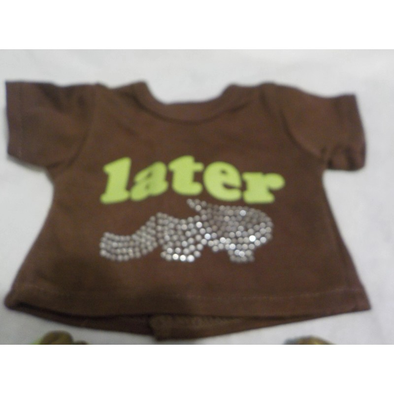 Unbranded NEW Cute "Later Alligator" Outfit for 18" Dolls like