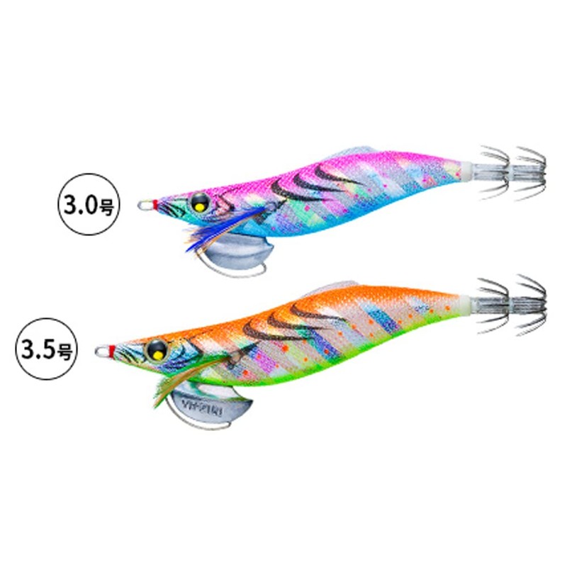 Duel Egi Aorie Q LC Throw, No. 3.5, First Orange