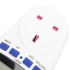 Power Metering Socket Electricity Usage Monitor Voltage Current Meter with