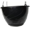Landmark Plastics 12" Black Plastic Hanging Baskets {Set of 10}