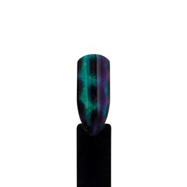 Cat Eye Nail Art Magnet - single head - purple/black