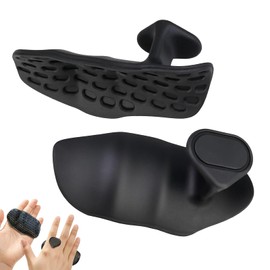 JIEBAO 2 Stück Anti Rutsch Gym Grips, Griffpolster Kraftsport, Griffpads Krafttraining, Klimmzuggriffe Grip für Männer Und Frauen, Schutz Vor Schwielen