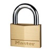 Master Lock 160EURD Key Padlock with Brass Body, Gold, 8,2