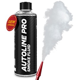 Automotive Leak Tester With Built-in Air Motor and Pressure Gauge - Model 03 - Exhaust Smoke Detector Tools Kit - Car Smoke Machine With Flow Meter and Best Ranked Fluid for EVAP