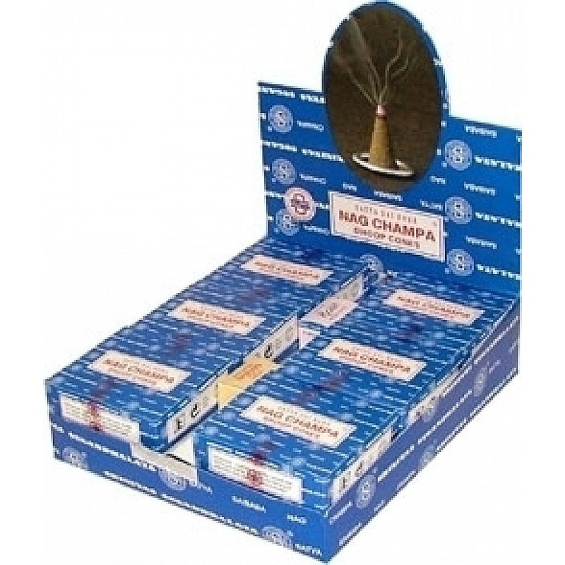 Incense Nag Champa Dhoop Cones – Satya – Lot DE