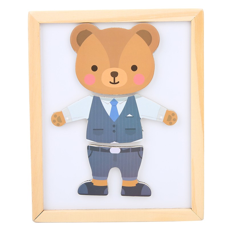 Children Magnetic Puzzle Jigsaw Interactive Brain Development Toys Educational ToyType