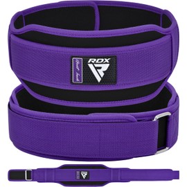 RDX Weight Lifting Belt for Men and Women, Durable EVA Foam Padding, Iron Buckle, Back Soft Support for Powerlifting, Bodybuilding and Weightlifting Gym Workout Fitness Exercise Equipment