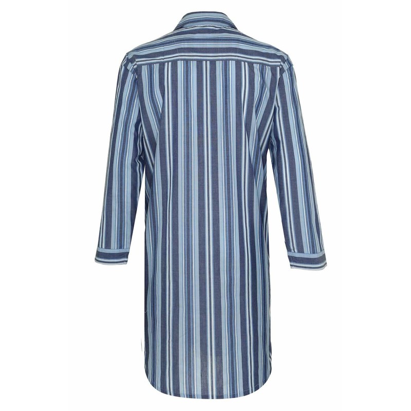 Mens Champion Westminster Stripe Nightshirt Sleepwear Sleepwear Dark-Blue L