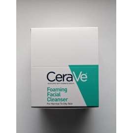 CeraVe Foaming Facial Cleanser Trial Size 0.5oz - Lot of 15