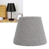 Plush Cloth Lamp Shade Replacement Decorative Soft Comfortable Cone Round