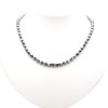 GOLD STONE Terahertz Mineral Necklace, 0.2 inch (6 mm), Star