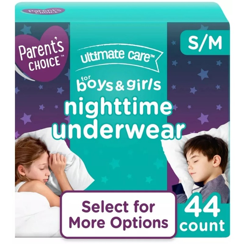 Parent’s Choice Parent's Choice Nighttime Underwear, S/M 44 Count