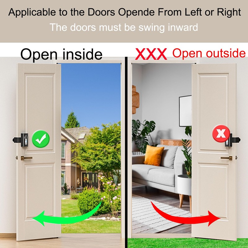 Anti-Theft Video Doorbell Mount,AHBTEYM Mount No Drill Bracket Holder Accessories