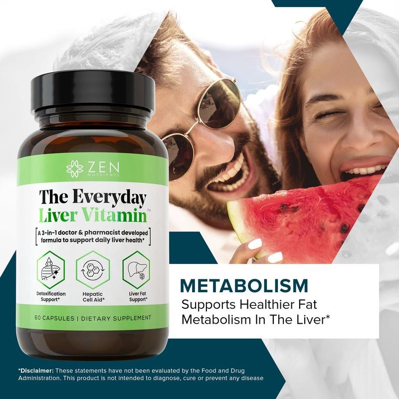 The Everyday Liver Vitamin™ – Comprehensive Liver Support Supplement with