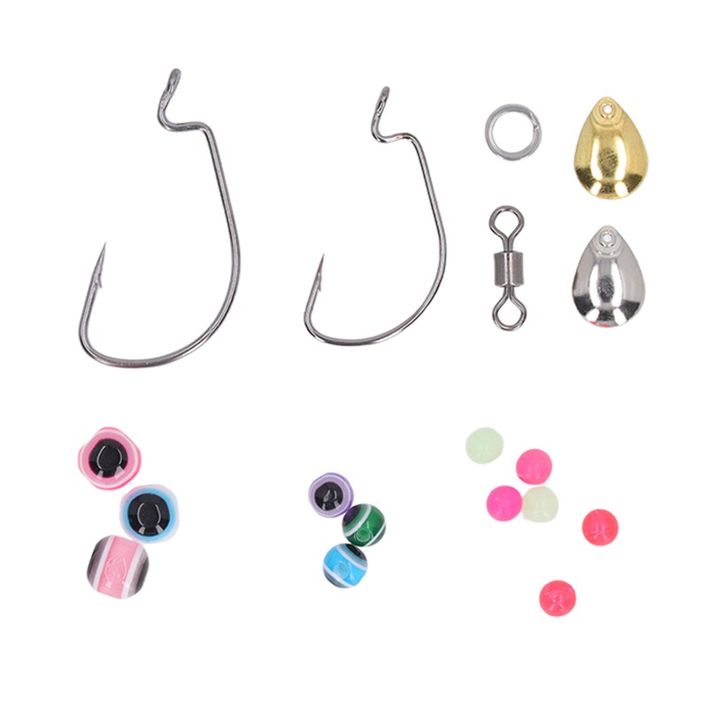 Fishing Terminal Tackle Kit Sharp Tip Stainless Steel Rust Proof