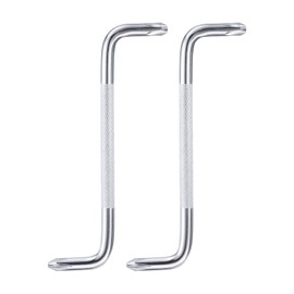 sourcing map 2pcs Offset Screwdriver PH3/PH2 Phillips Cross Head Right Angle 90 Degree Screw Driver Double Ended Z-Type Hand Tool for Home Appliance Repair