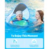 LAYCOL Baby Swimming Float Inflatable Baby Pool Float Ring with