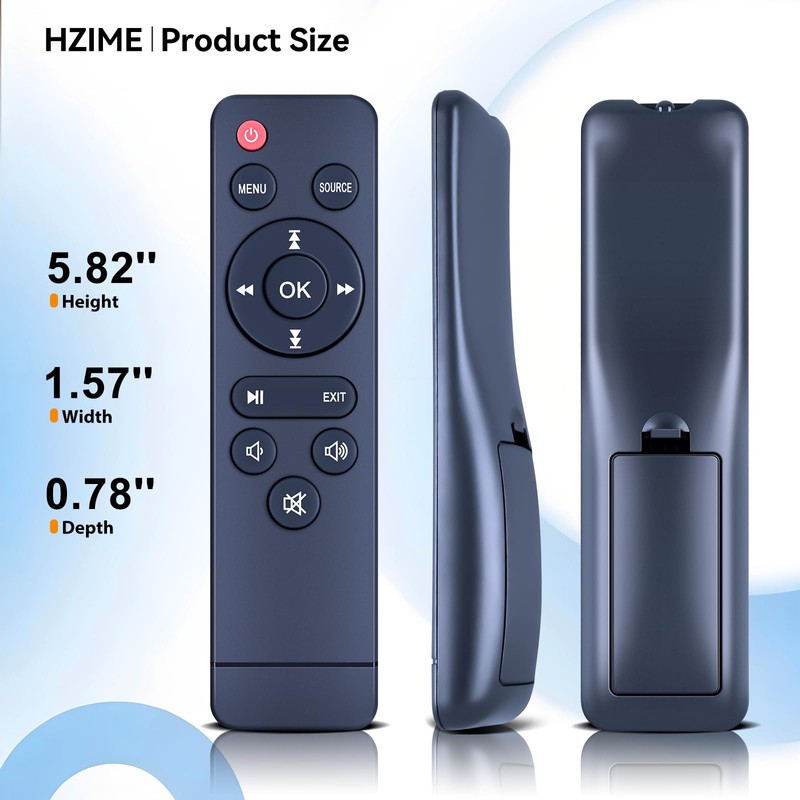 GOUYESHO Nue Replacement Remote Control Compatible with AKATUO XR21 Projector,