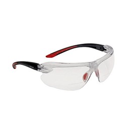 Bolle IRIDPSI1.5 Iris Spectacles Lens Bi Material Frame, +1.5 Reading, Clear