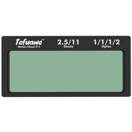 Auto Darkening Welding Lens, True Color Blue Technology, T11, 2x4.25 with 2pcs Replacement Outside Cover Lens for Pipeliner Welding Hood