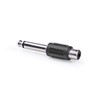 JAM2DAY 2 Pack of RCA Phono Female to 6.35mm Jack