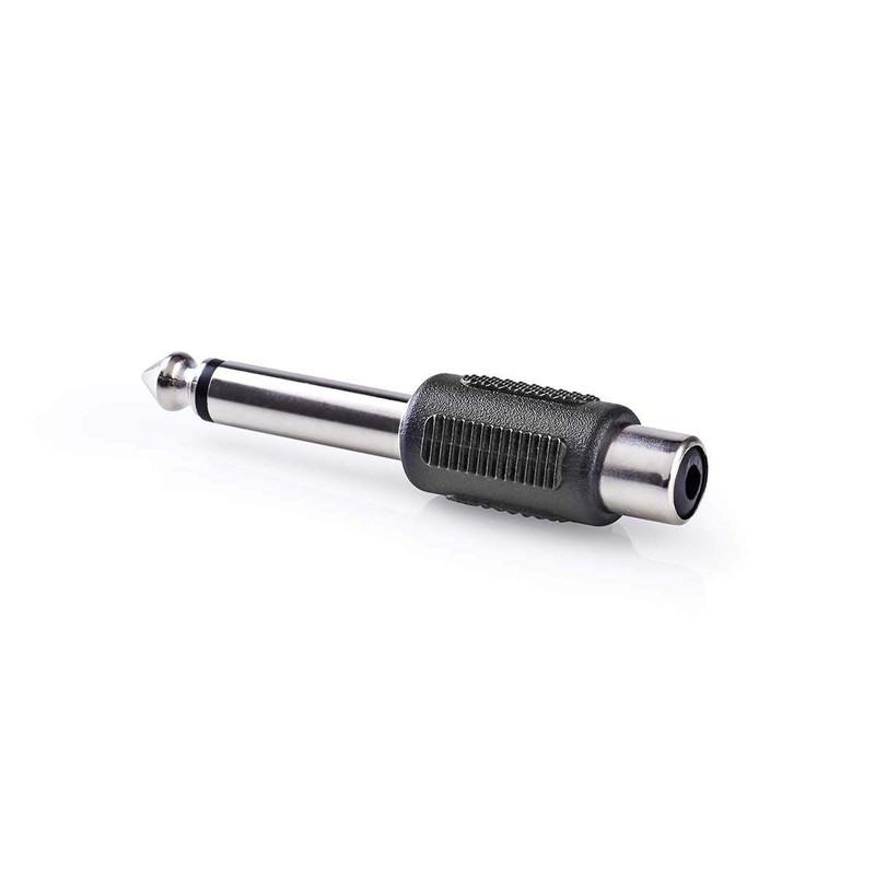 JAM2DAY 2 Pack of RCA Phono Female to 6.35mm Jack