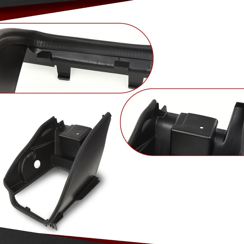 CROSSDESIGN Front Left Lower Bumper Air Deflector Compatible with Land