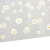 30PCS Frosted Slide Zip Plastic Bags Daisy Pattern Reusable Lightweight
